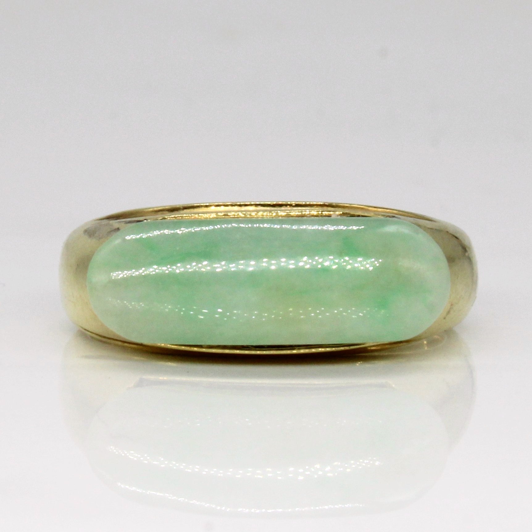 Jadeite Cocktail Ring | 3.60ct | SZ 7.75 |