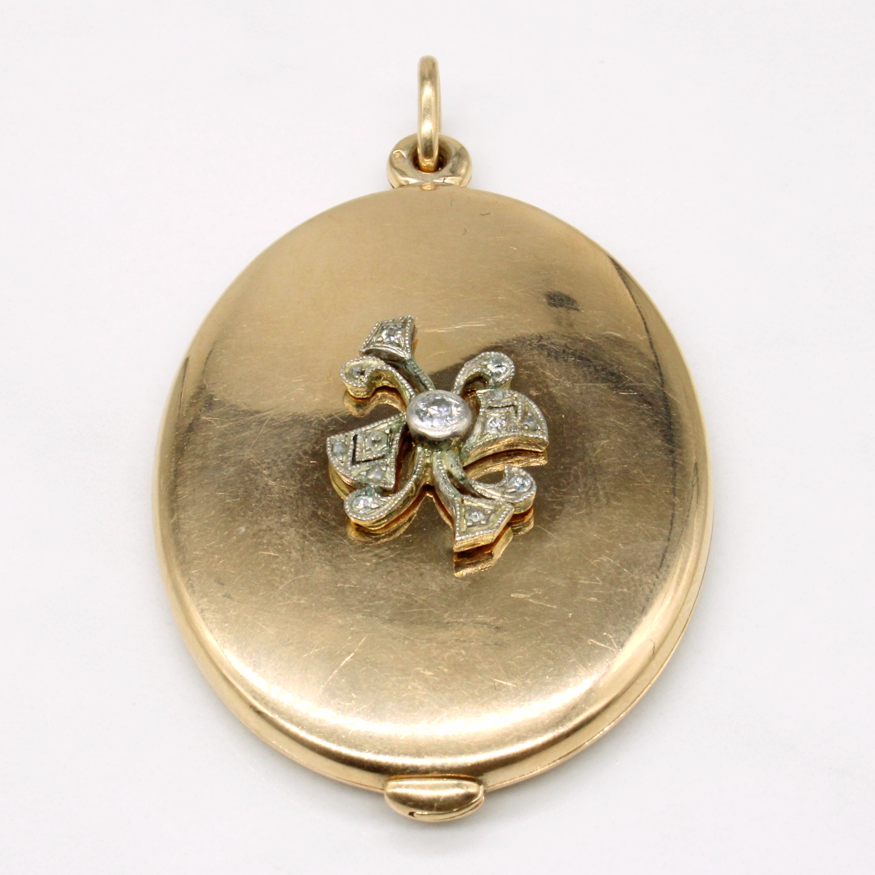 Diamond Locket Pendant | 0.20ctw |