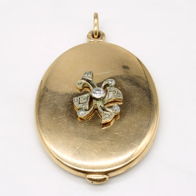 Diamond Locket Pendant | 0.20ctw |