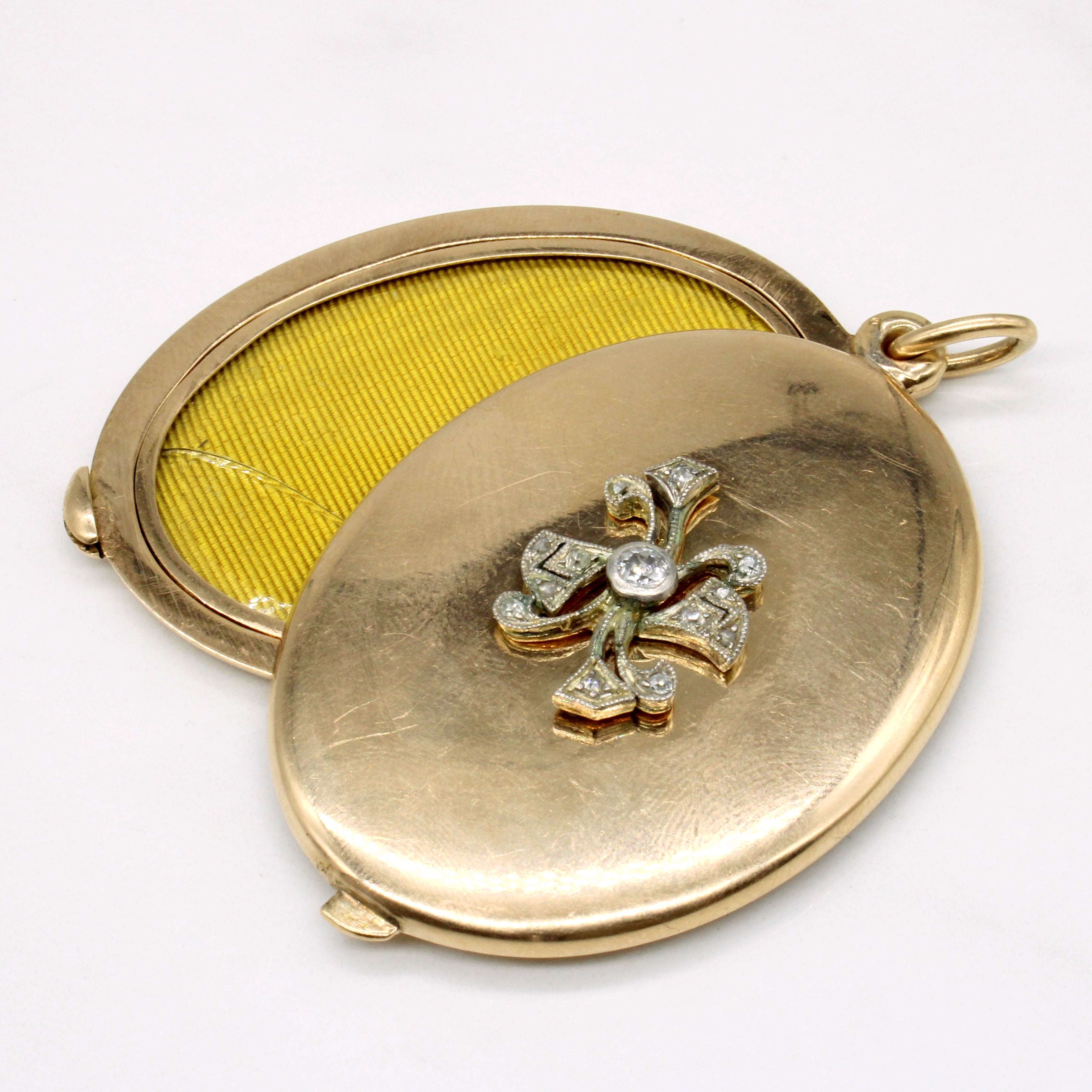 Diamond Locket Pendant | 0.20ctw |