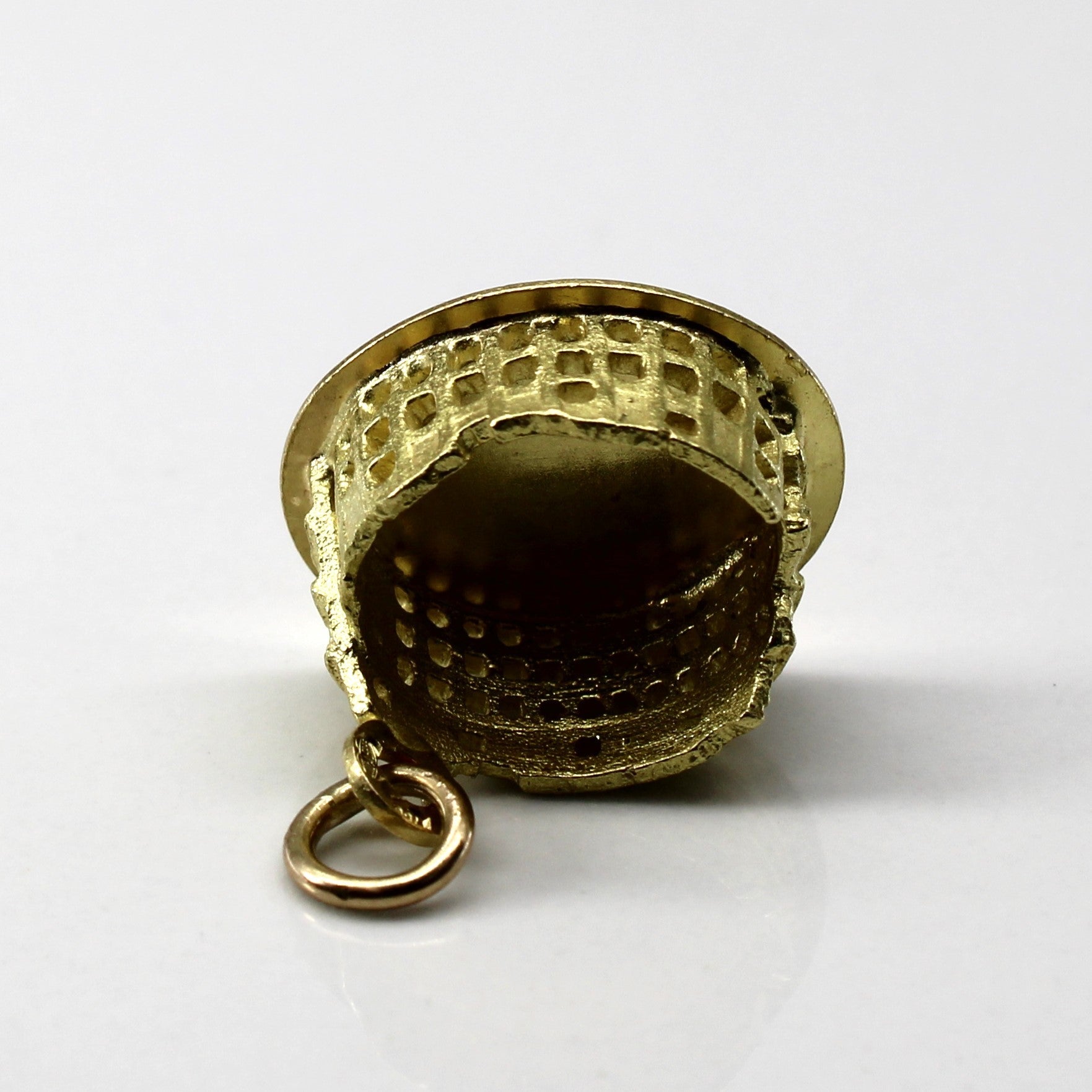 Yellow Gold Colosseum Charm