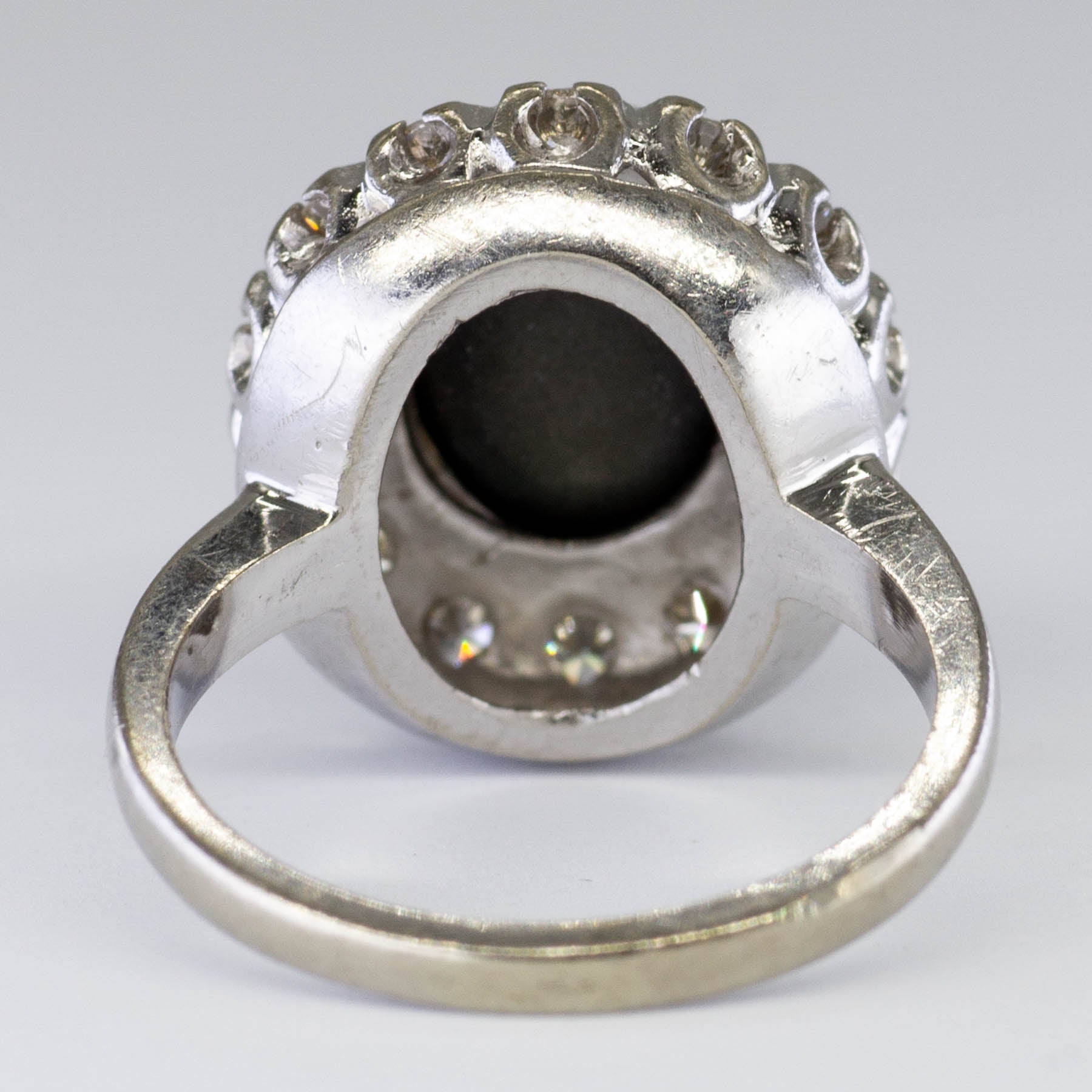 Star Grey Sapphire & Diamond Cocktail Ring | 4.60ct, 0.50ctw | SZ 5.5 |