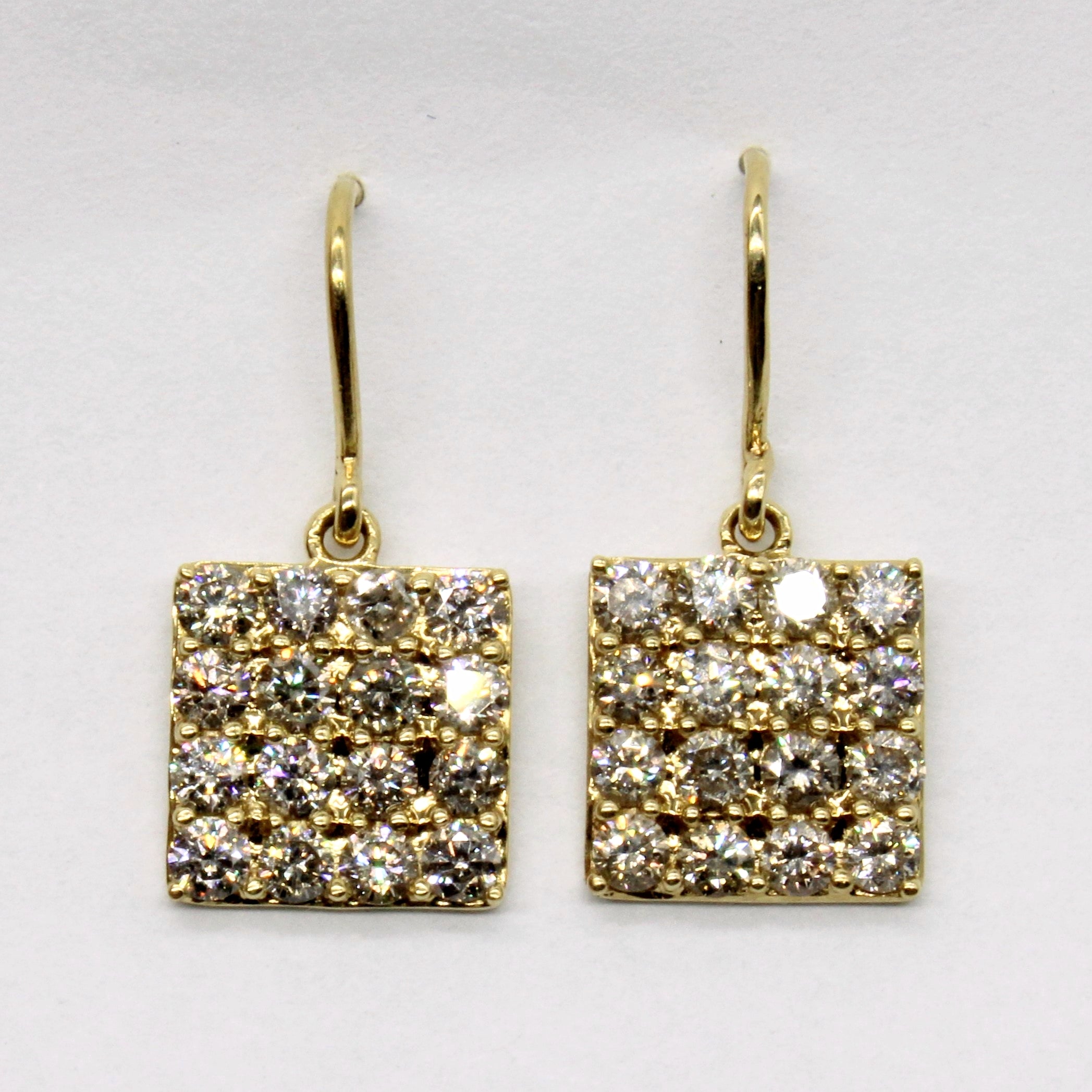 Chocolate Diamond Drop Earrings | 1.00ctw |