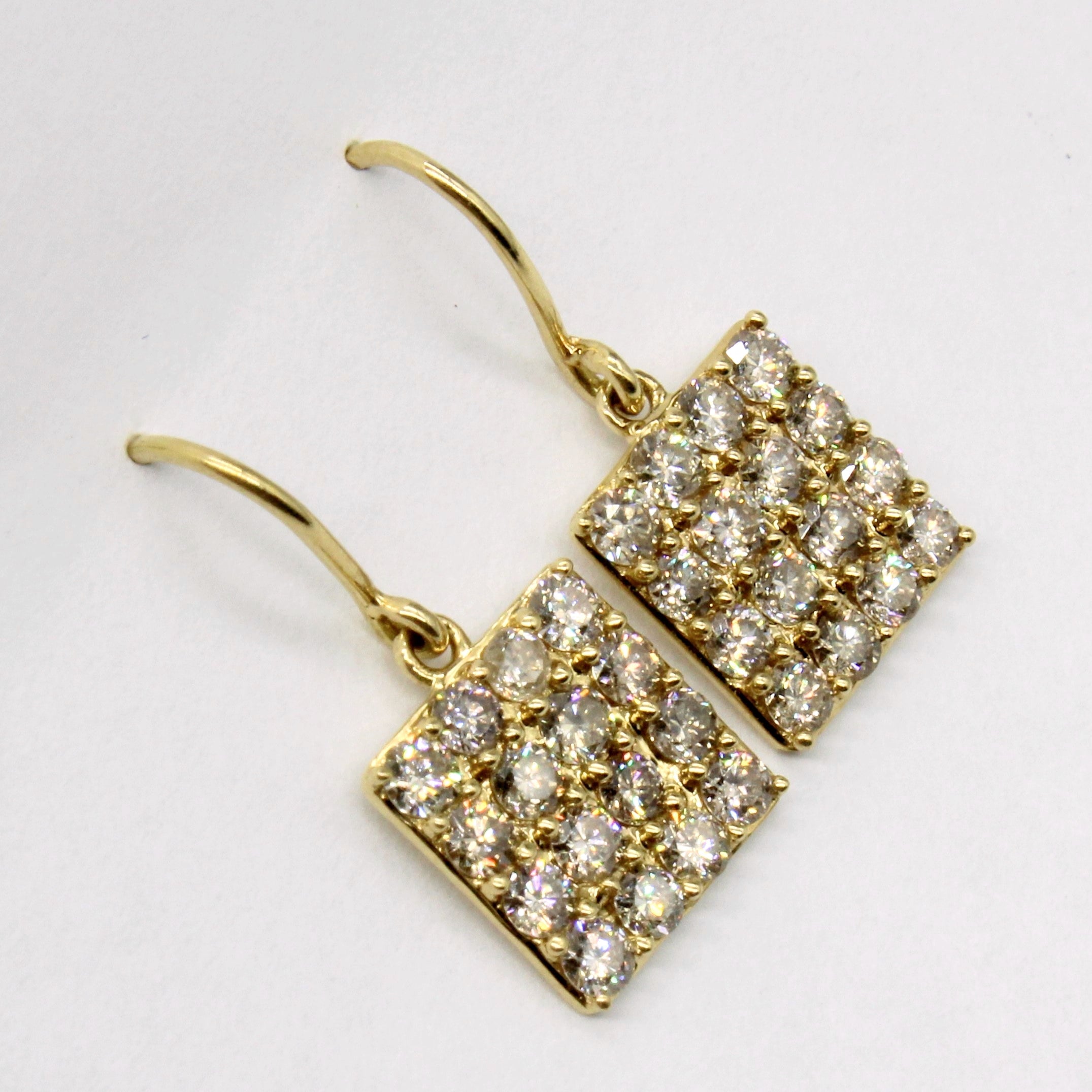 Chocolate Diamond Drop Earrings | 1.00ctw |