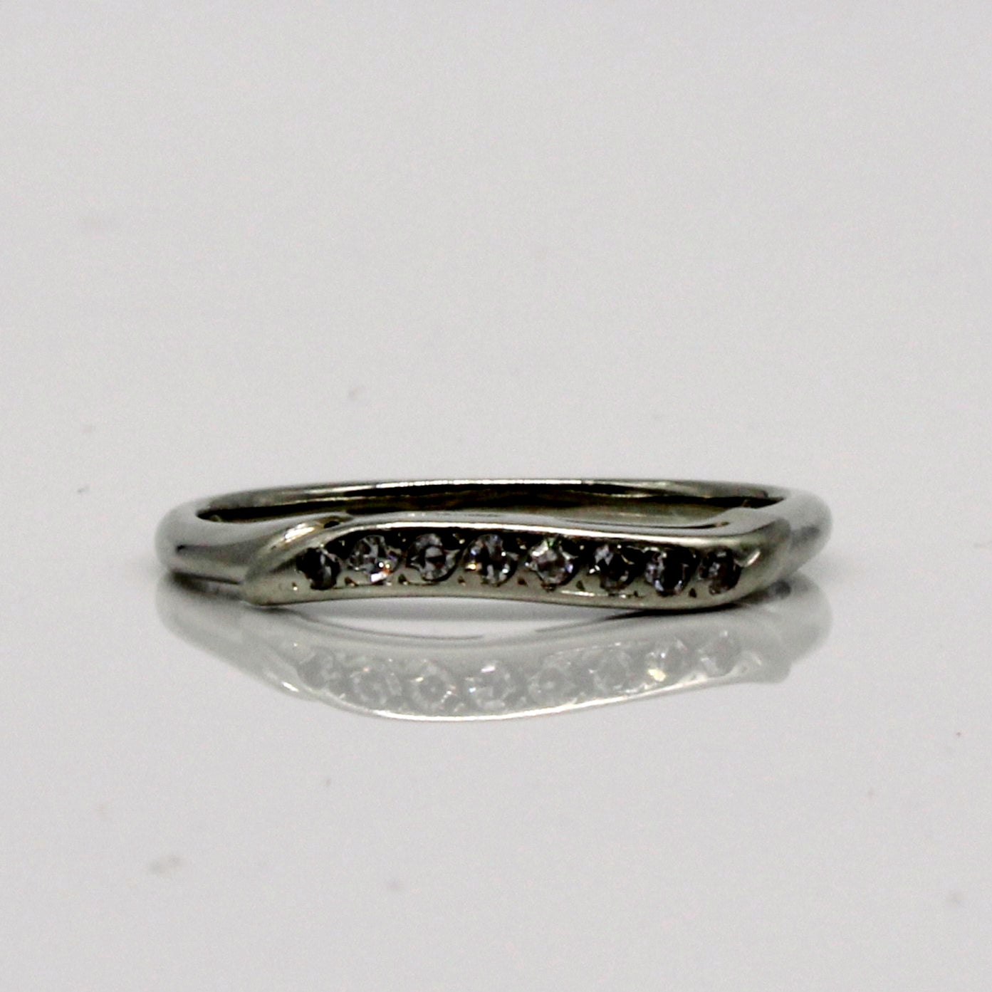 Birks' Channel Set Diamond Wave Ring | 0.06ctw | SZ 5.25 |