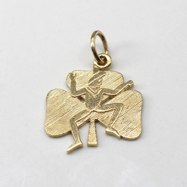 14k Yellow Gold Pendant