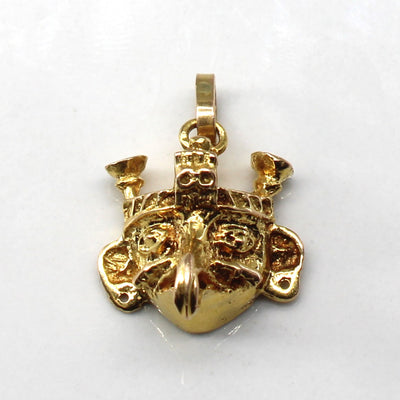 14k Yellow Gold Pendant