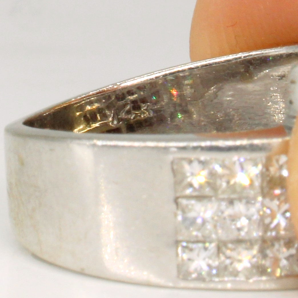 Diamond Bypass Ring | 1.60ctw | SZ 5.75 |