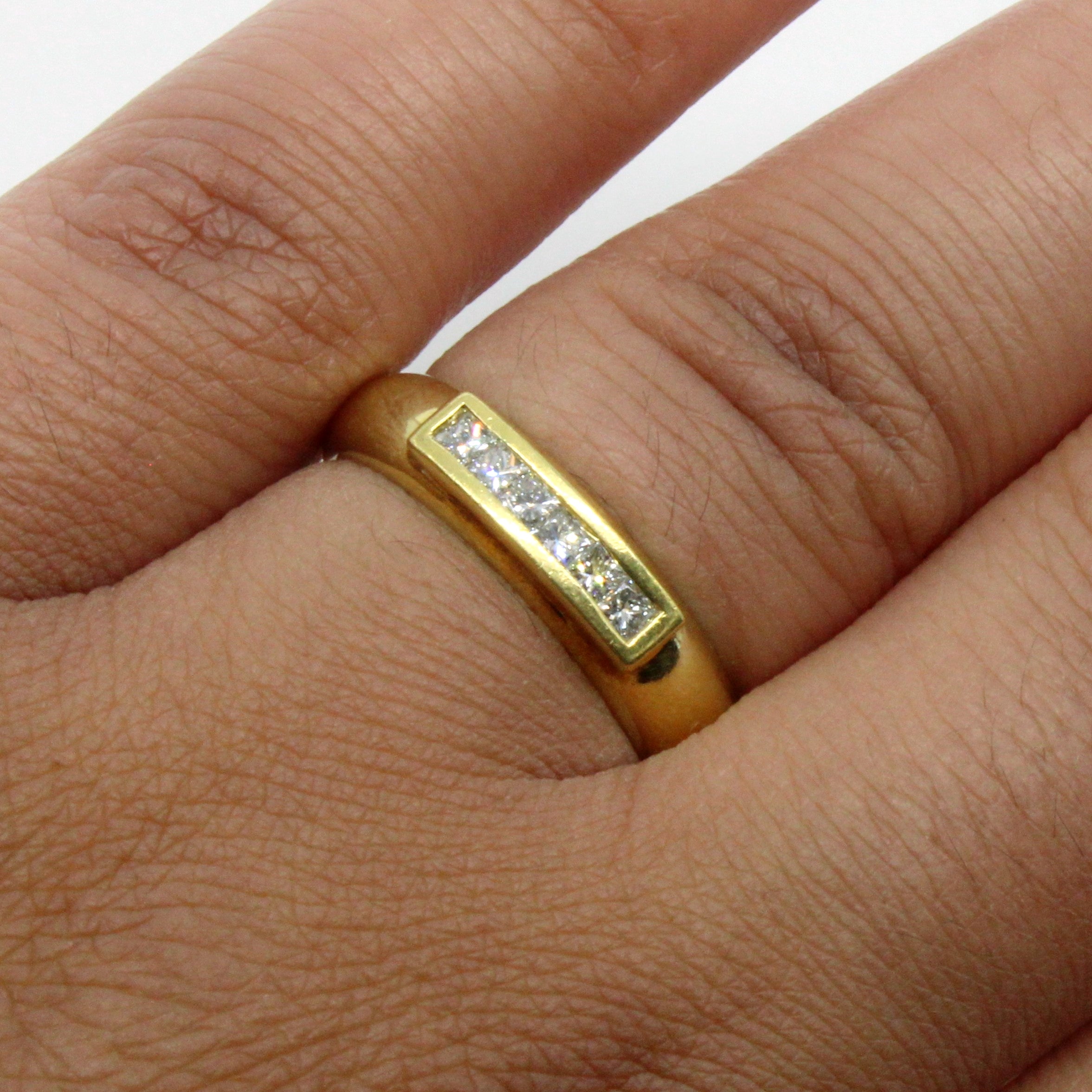 Channel Set Diamond Ring | 0.42ctw | SZ 8.25 |