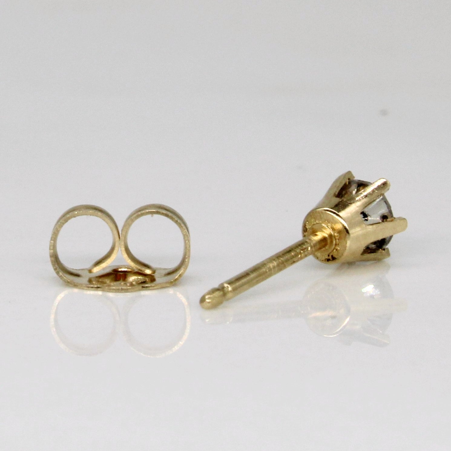 Boucles d'oreilles puces en diamant | 0,27 ct | 
