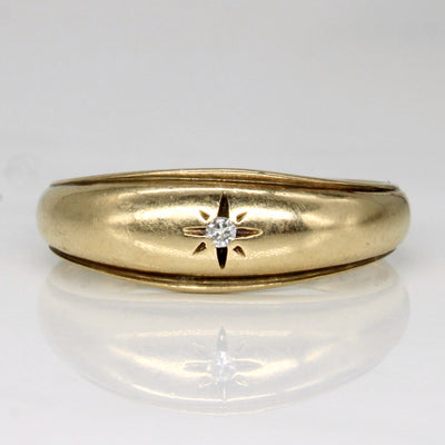 Diamond Star Ring | 0.02ct | SZ 9.75 |