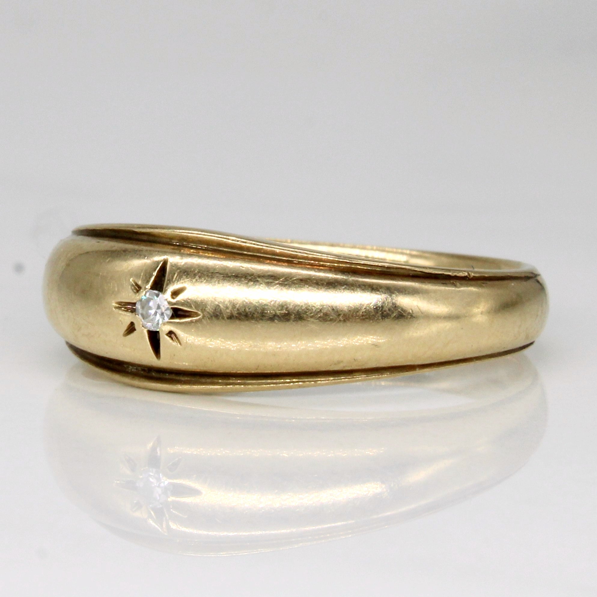 Diamond Star Ring | 0.02ct | SZ 9.75 |