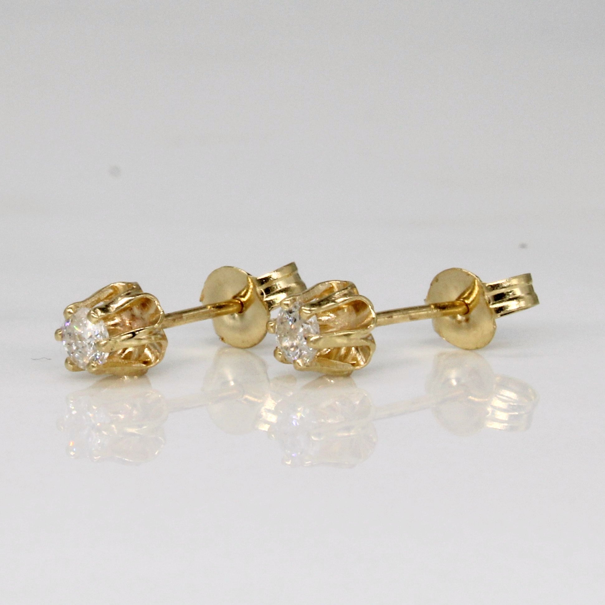 Diamond Stud Earrings | 0.12ctw |