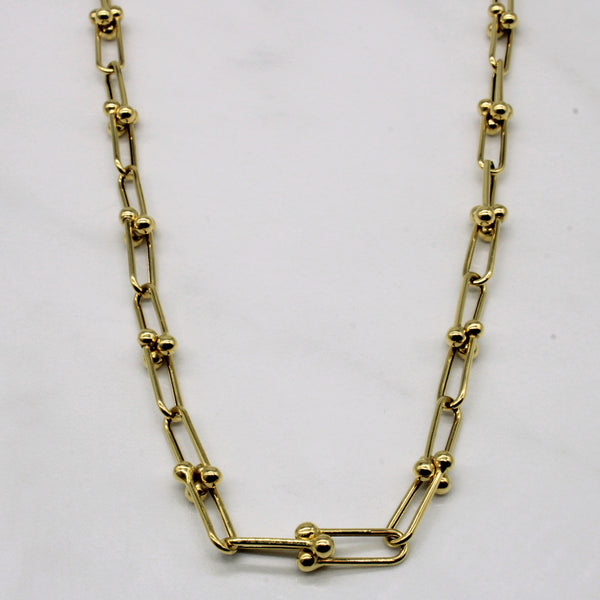14k Yellow Gold Necklace | 30