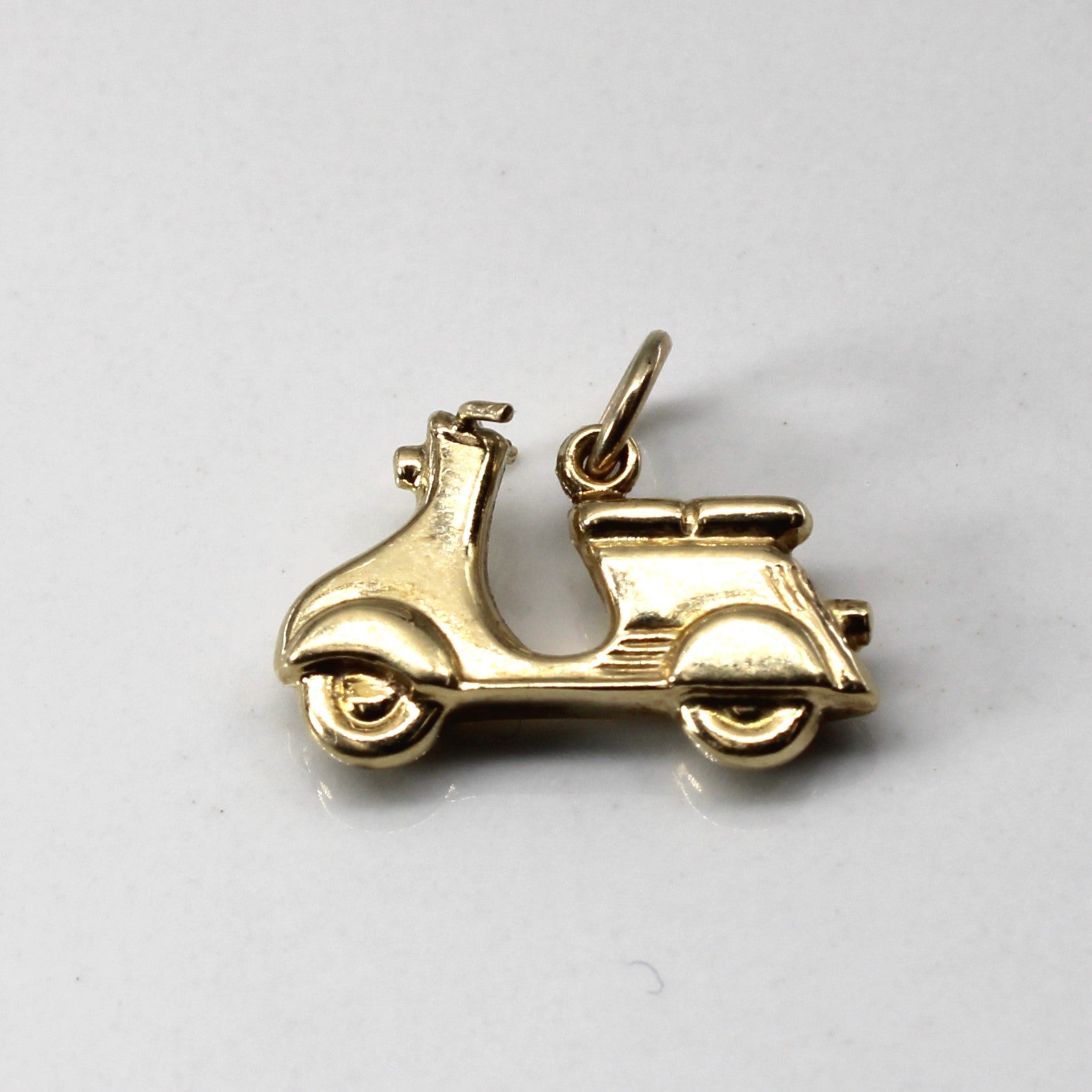 Yellow Gold Scooter Pendant