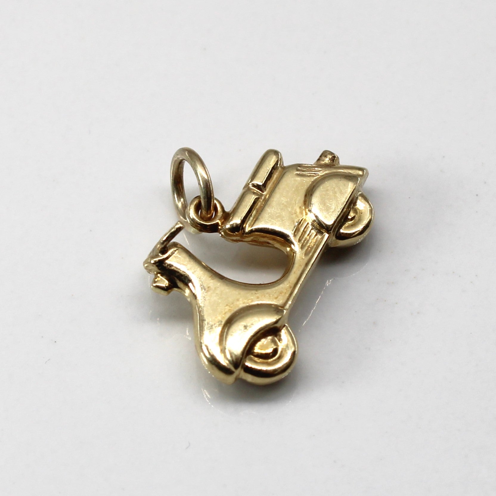 Yellow Gold Scooter Pendant