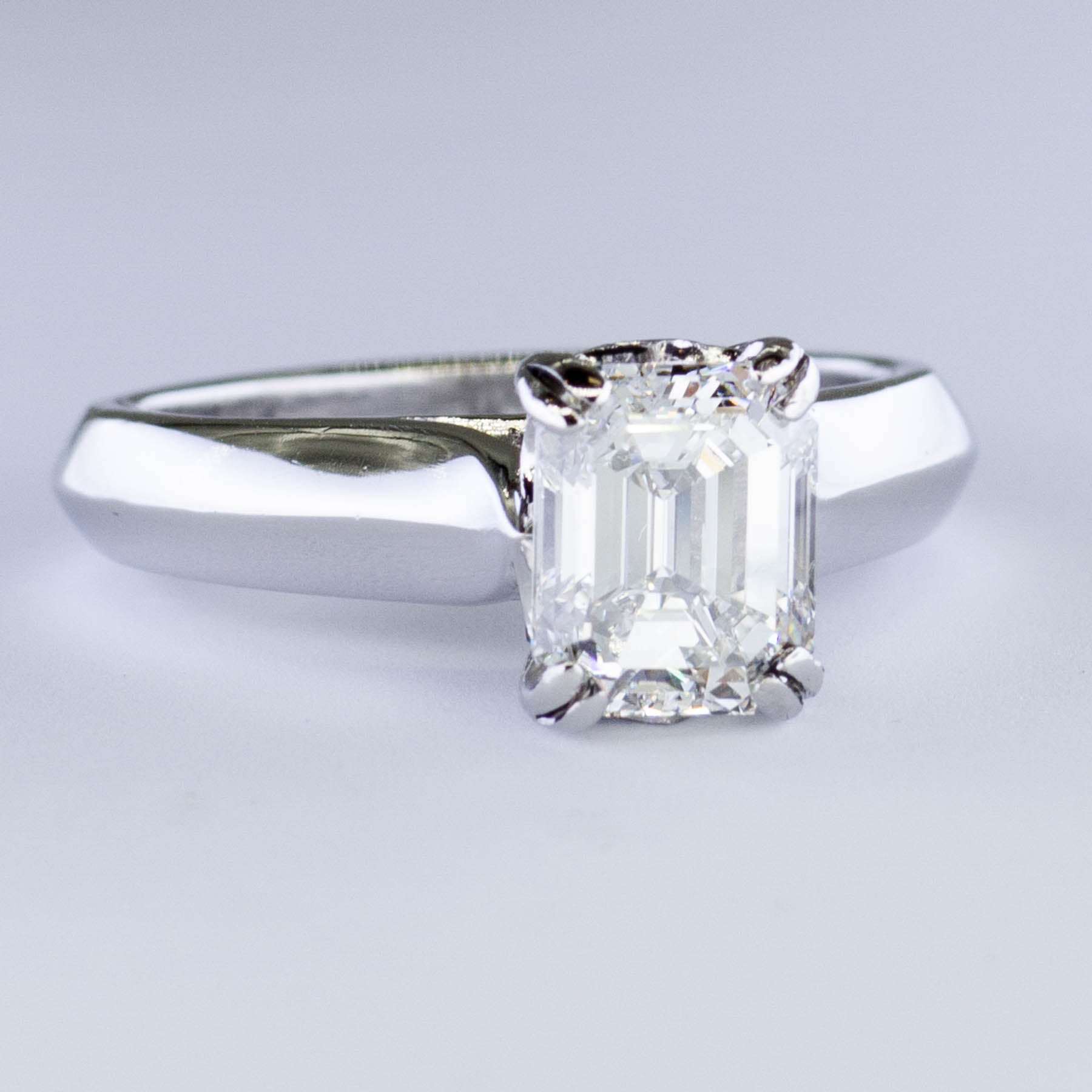 Emerald Cut Diamond Engagement Ring | 2.04ctw| SZ 6.5|