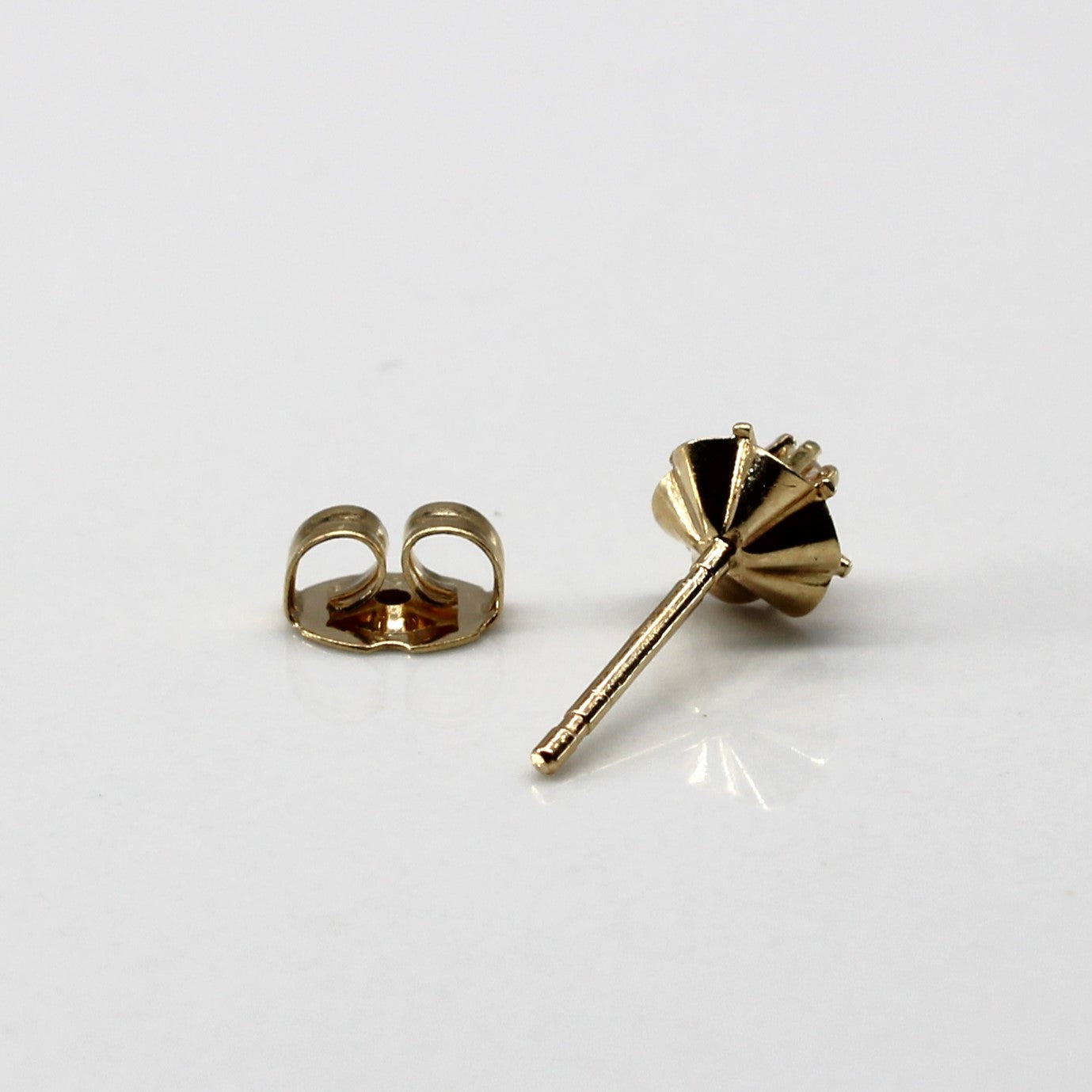 Claw Set Diamond Stud Earrings | 0.04ctw |