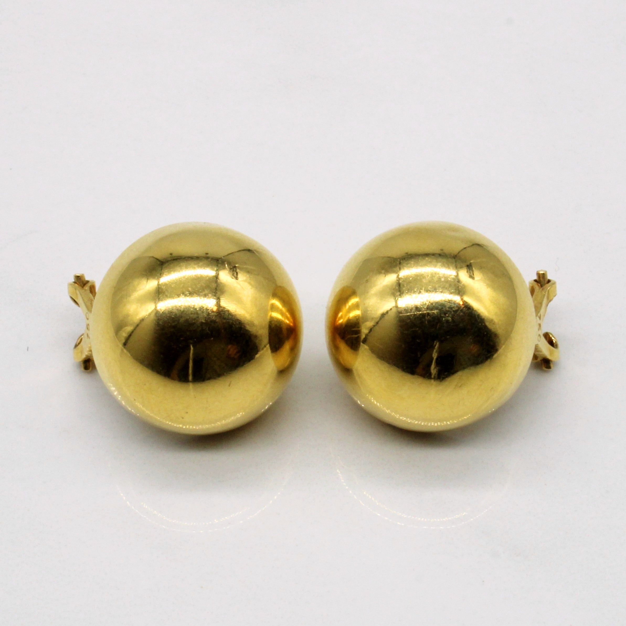 18k Yellow Gold Earrings