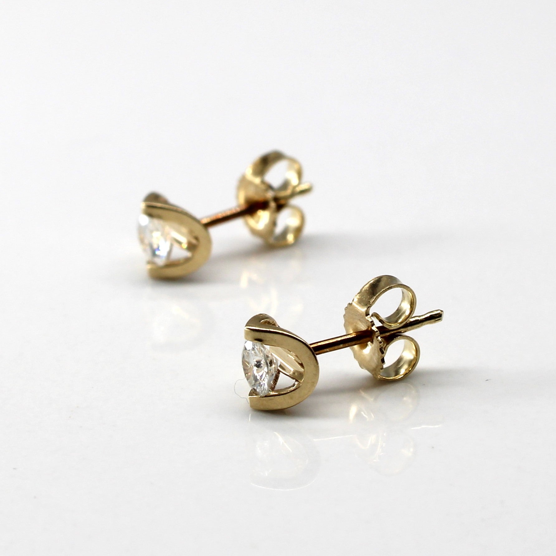 Tension Set Diamond Stud Earrings | 0.30ctw |