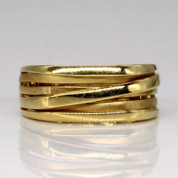 18k Yellow Gold Ring | SZ 9.25 |