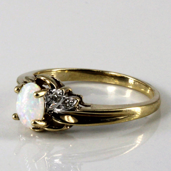 Opal & Diamond Ring | 0.25ct | 0.02ctw | SZ 6 |