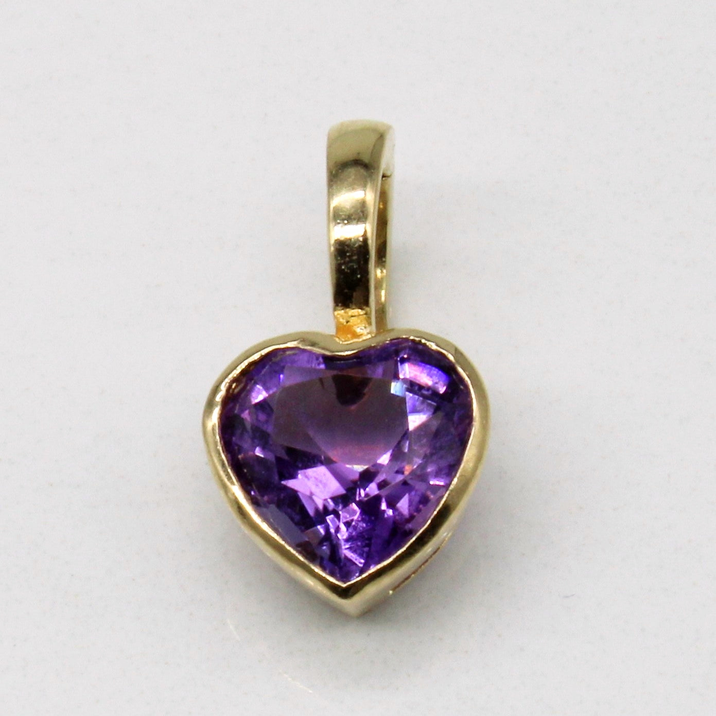 Amethyst Heart Charm | 1.50ct |