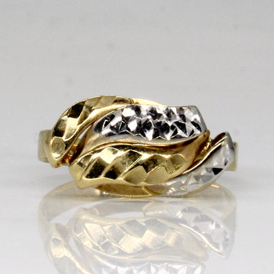14k Two Tone Gold Ring | SZ 6 |
