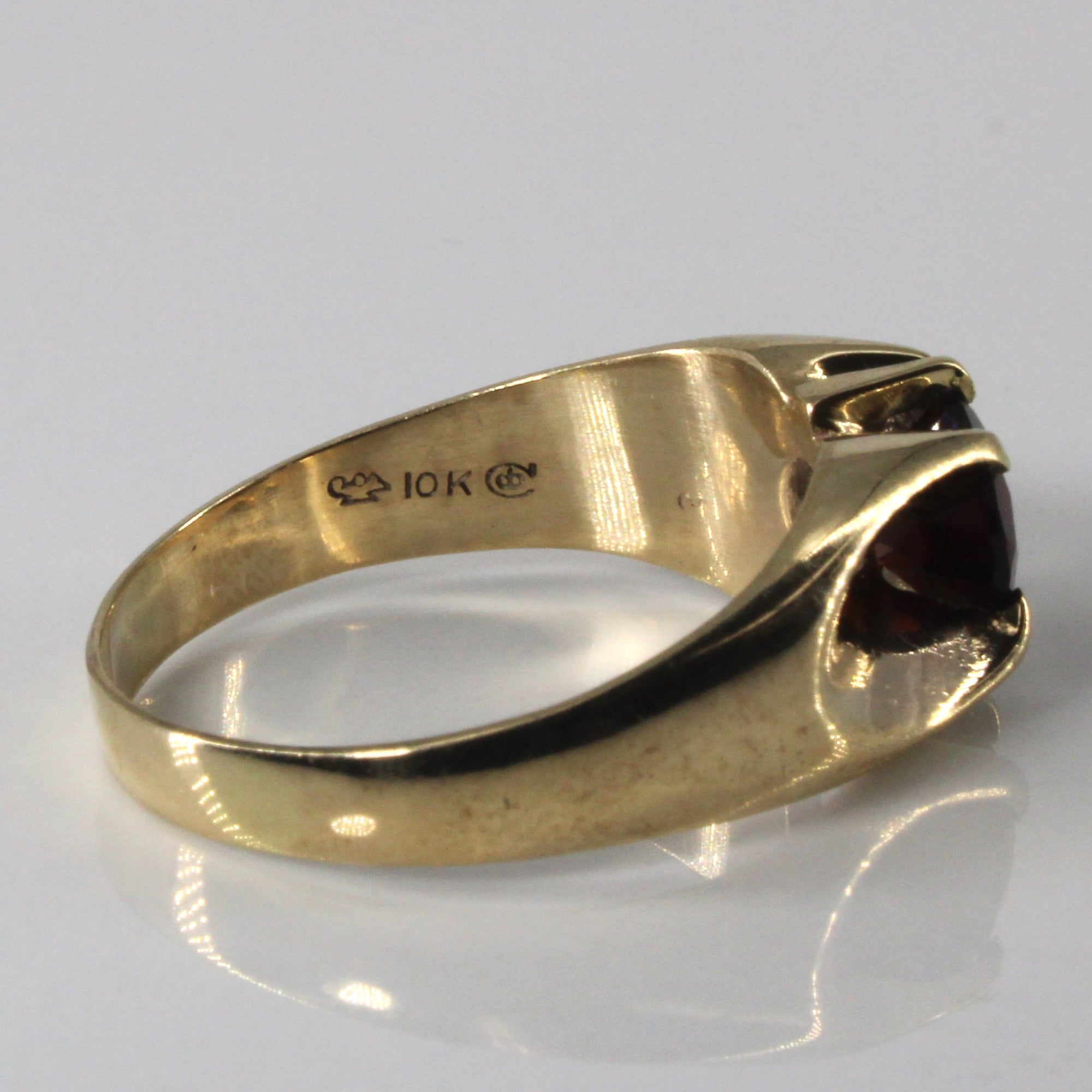Solitaire Garnet Ring | 1.60ct | SZ 11.5 |