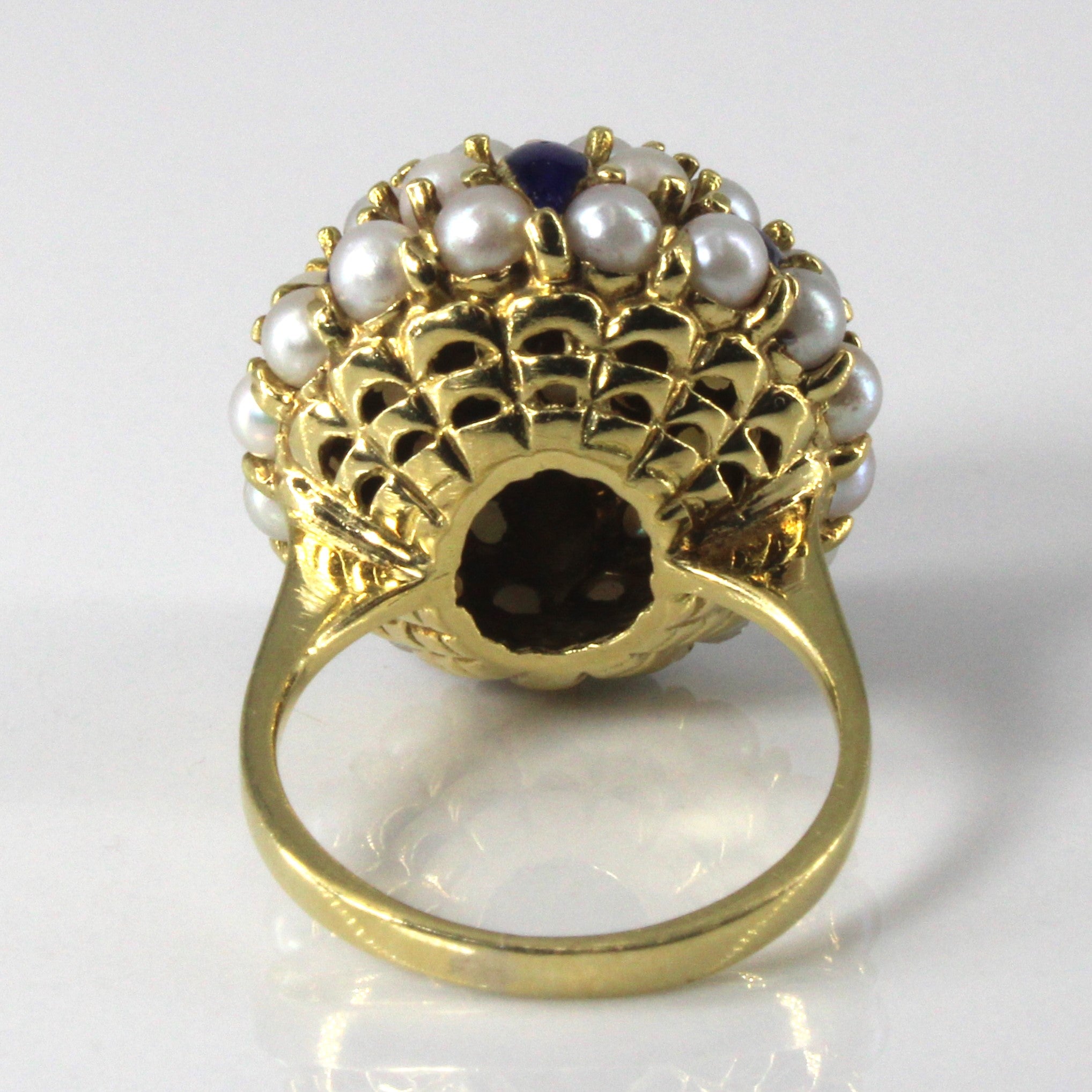 Cluster Pearls Dome Ring | SZ 4.25 |