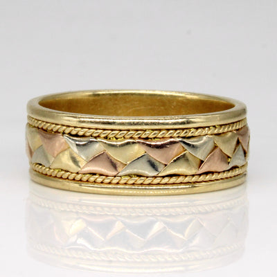 14k Tri Tone Gold Ring | SZ 10 |