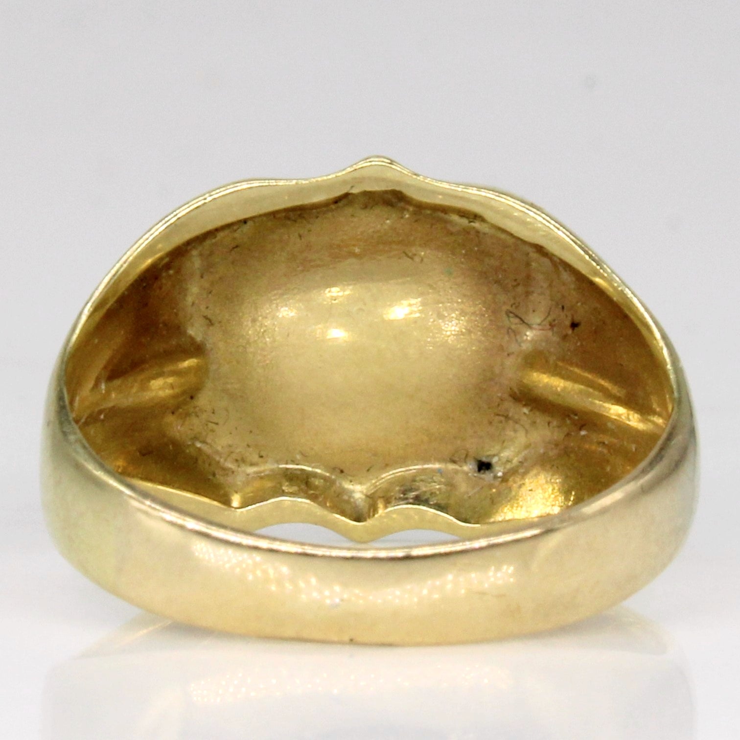 10k Yellow Gold Initial Ring | SZ 6.5 |