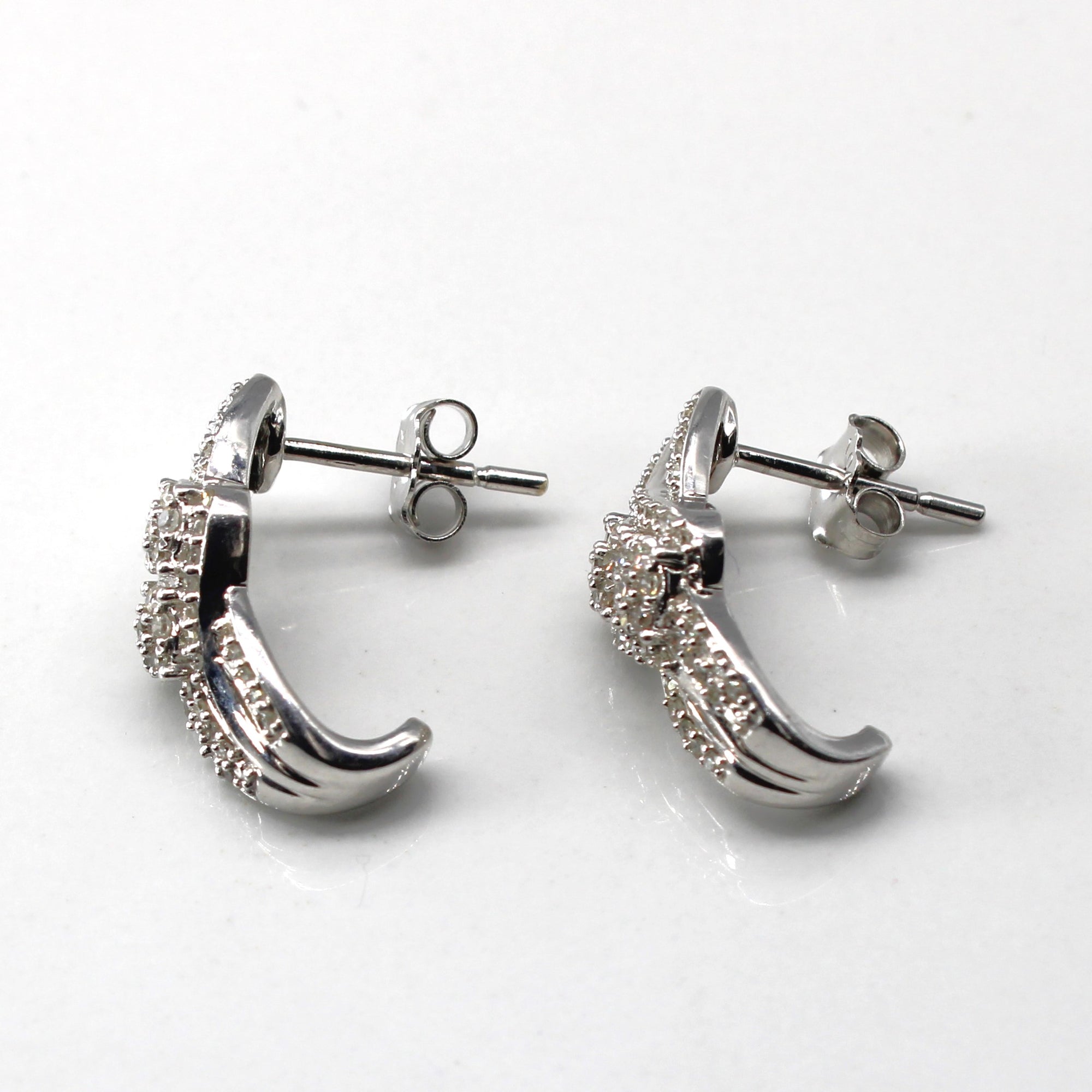 Cluster Diamond Earrings | 0.35ctw |