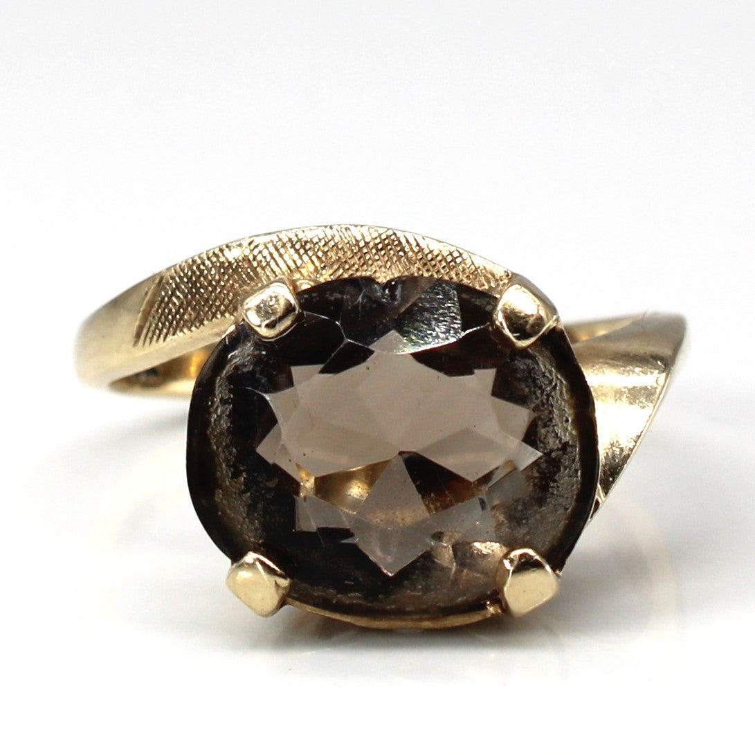 Solitaire Quartz Ring | 3.50ct | SZ 6.25