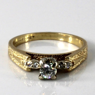 Five Stone Diamond Ring | 0.28ctw | SZ 8.25 |