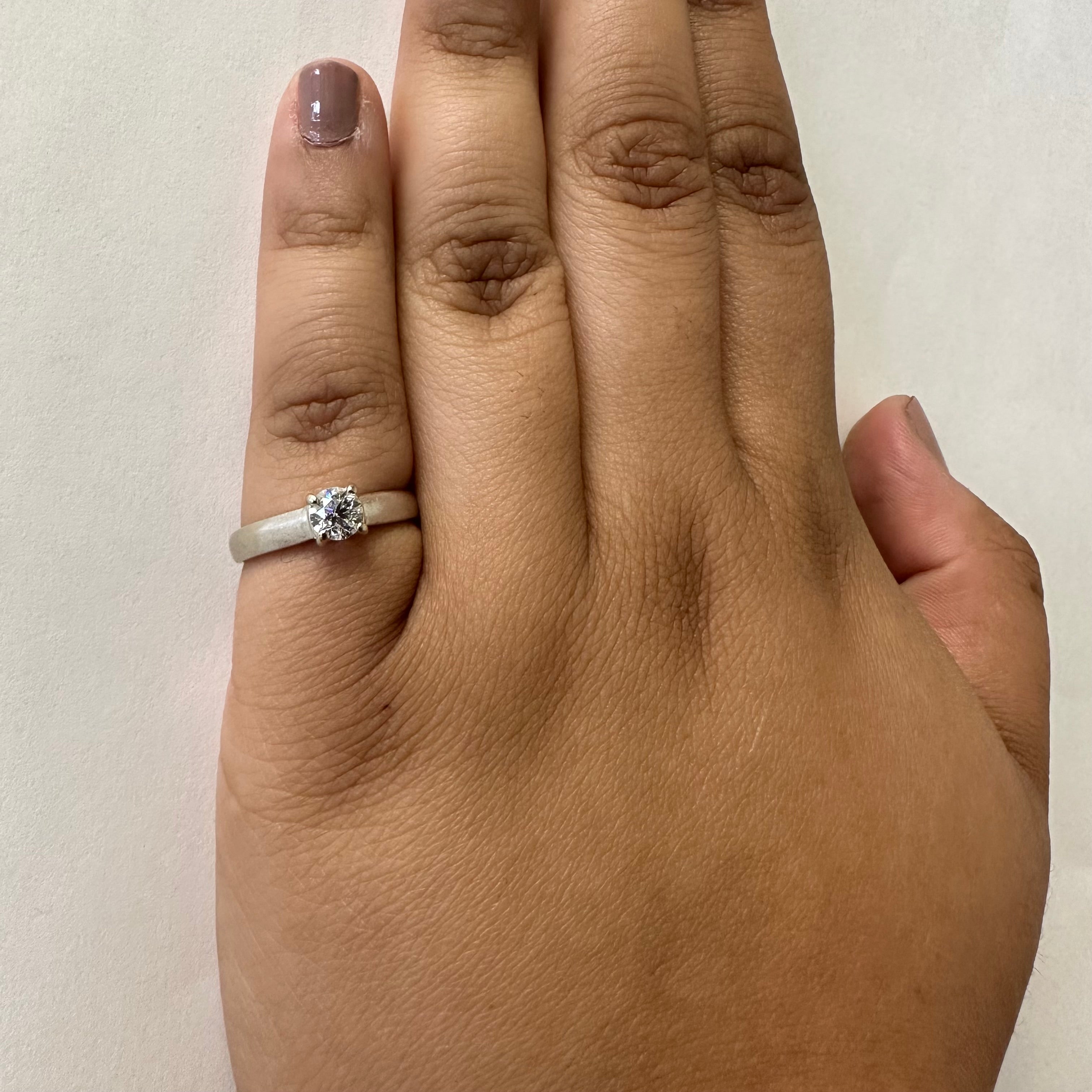 Solitaire Diamond Ring | 0.46ct | SZ 6.5 |
