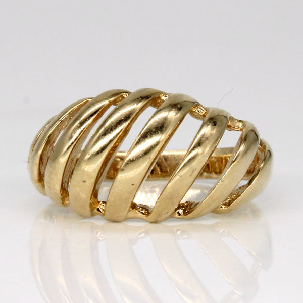 10k Yellow Gold Ring | SZ 6.5 |