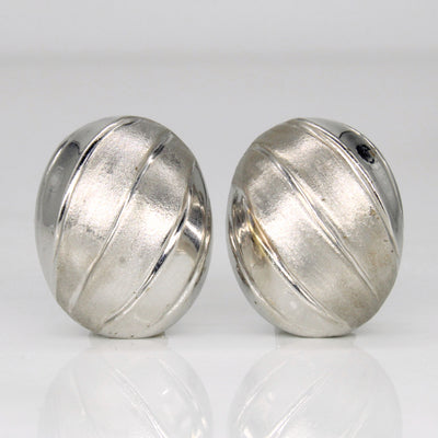 18k White Gold Earrings