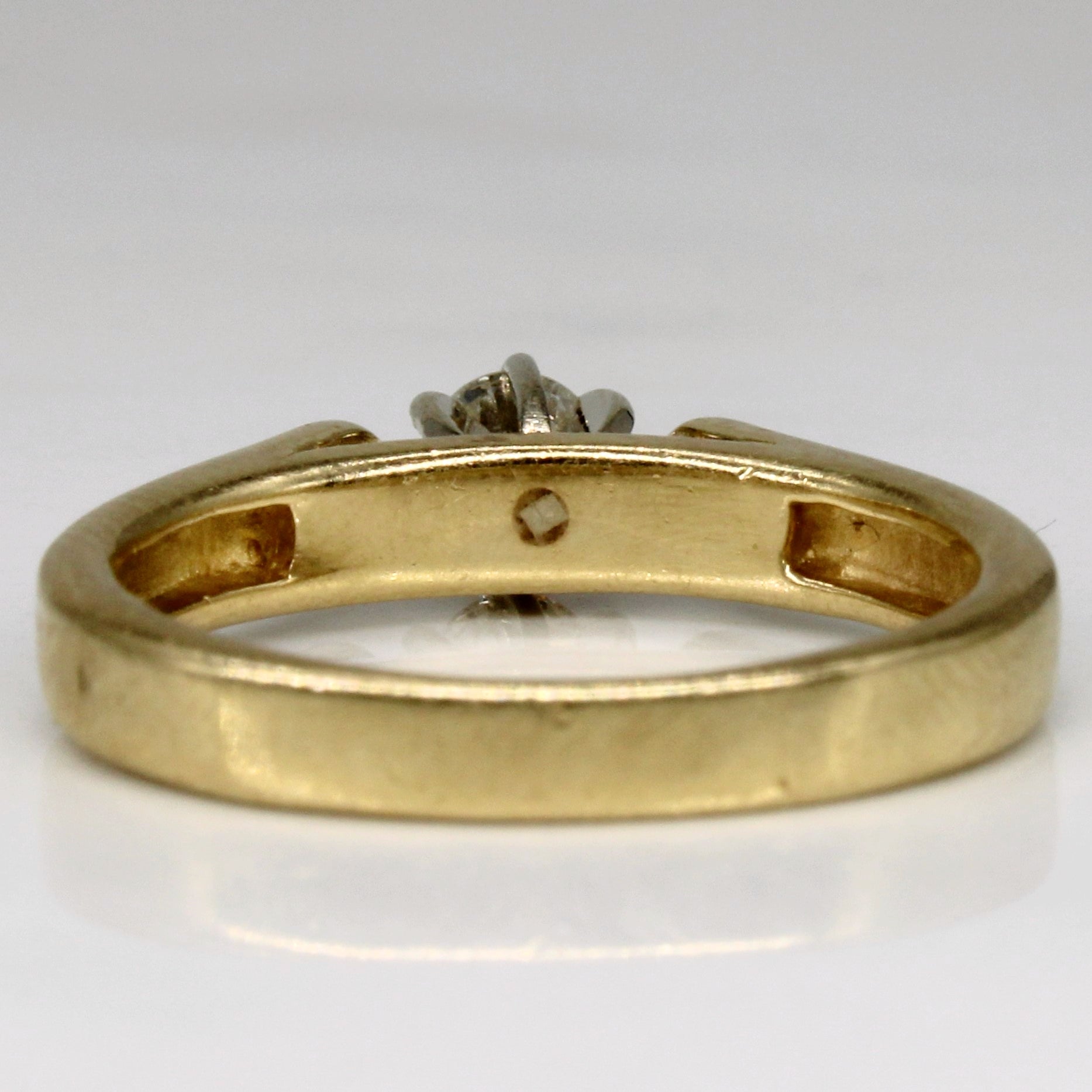Cathedral Set Diamond Engagement Ring | 0.20ct | SZ 5.5 |