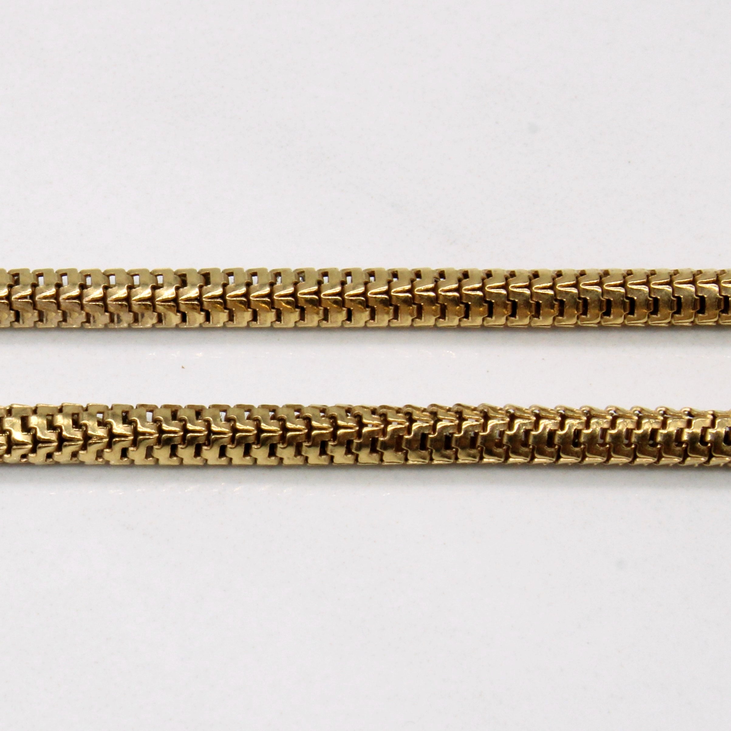 18k Yellow Gold Necklace | 24" |