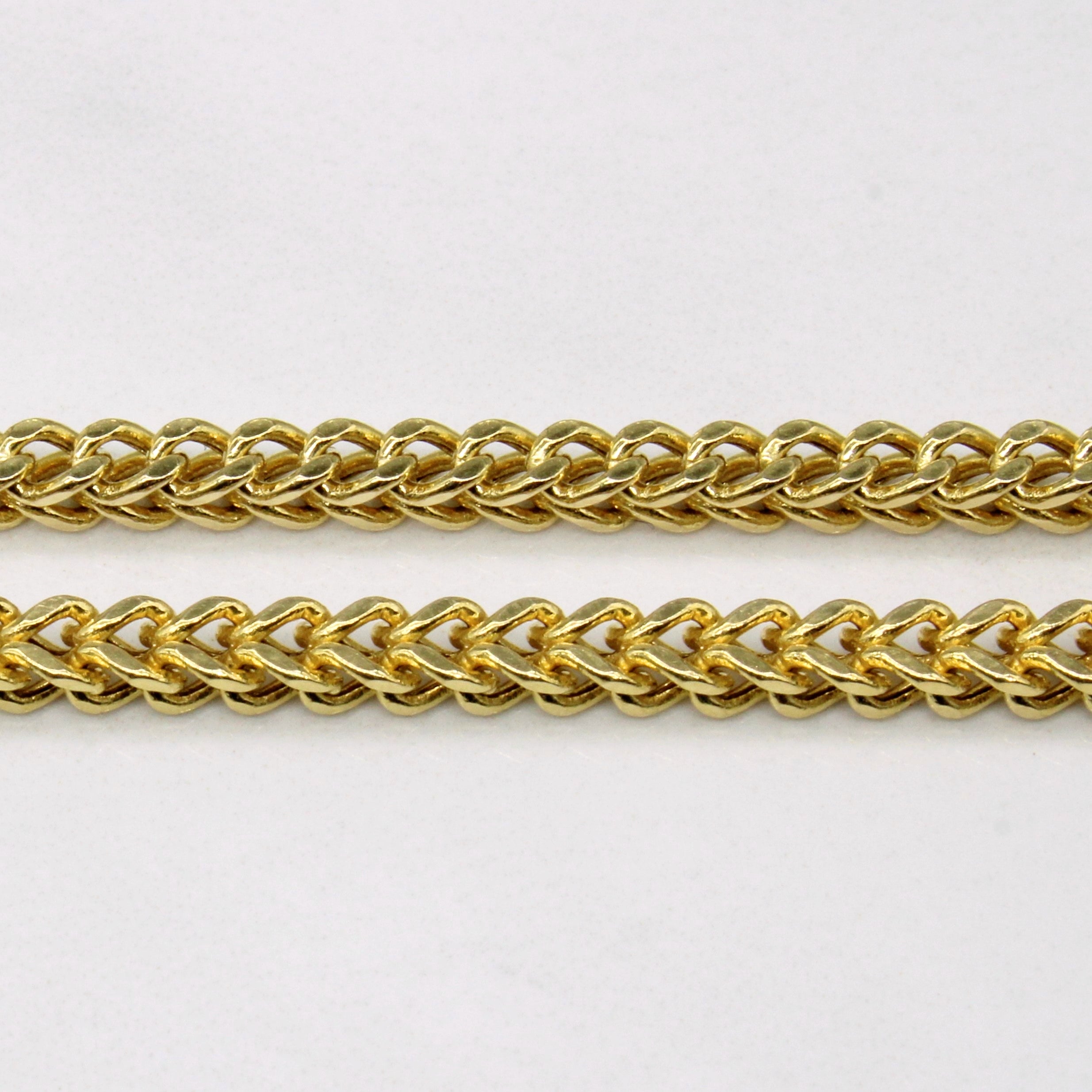 10k Yellow Gold Wheat Chain | 23" |