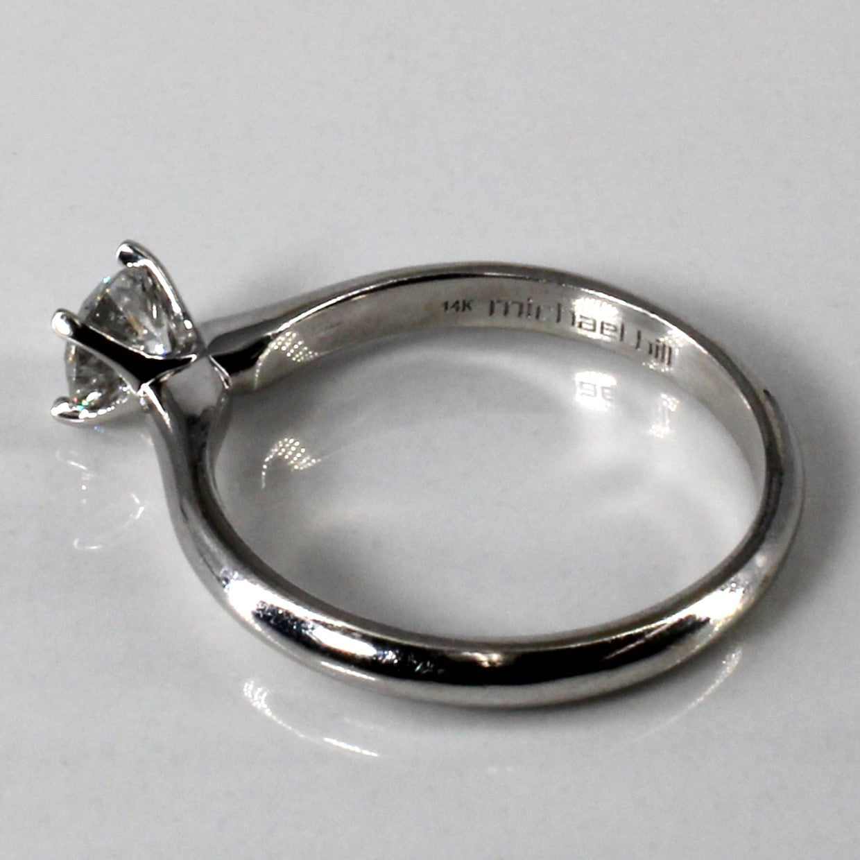Solitaire Diamond Engagement Ring | 0.50ct | SZ 6.5 |