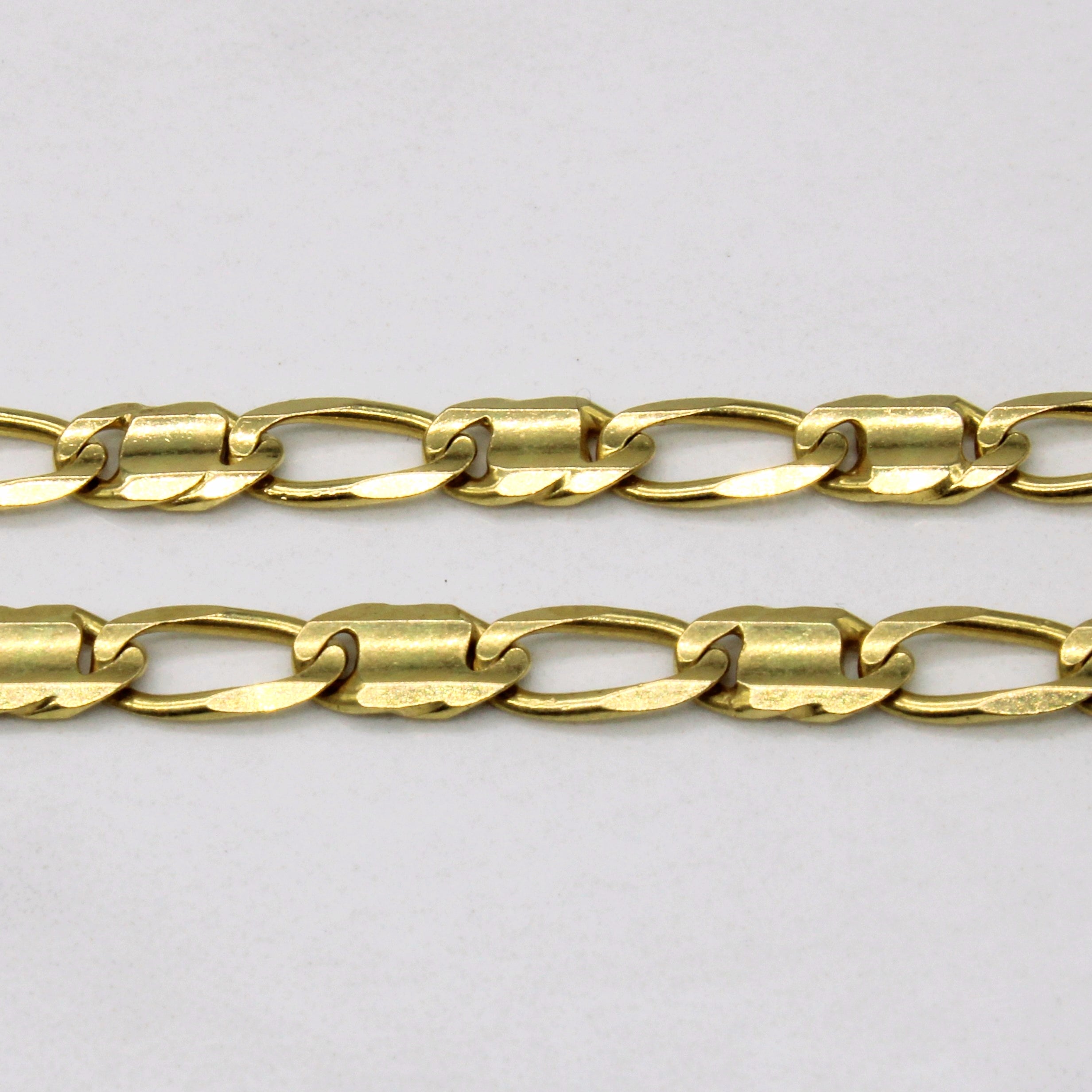 18k Yellow Gold Figarucci Link Chain | 24" |