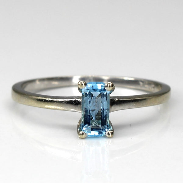 Solitaire Topaz Ring | 0.50ct | SZ 5.75 |