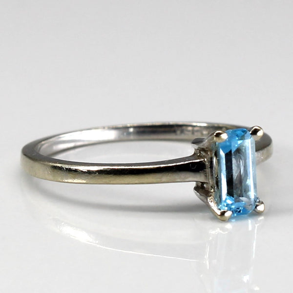 Solitaire Topaz Ring | 0.50ct | SZ 5.75 |