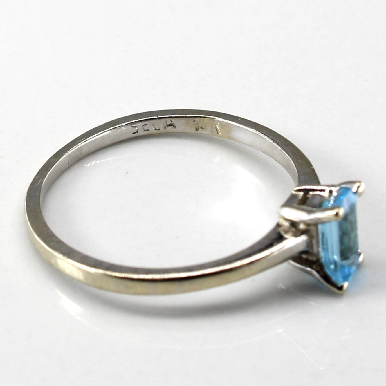 Solitaire Topaz Ring | 0.50ct | SZ 5.75 |