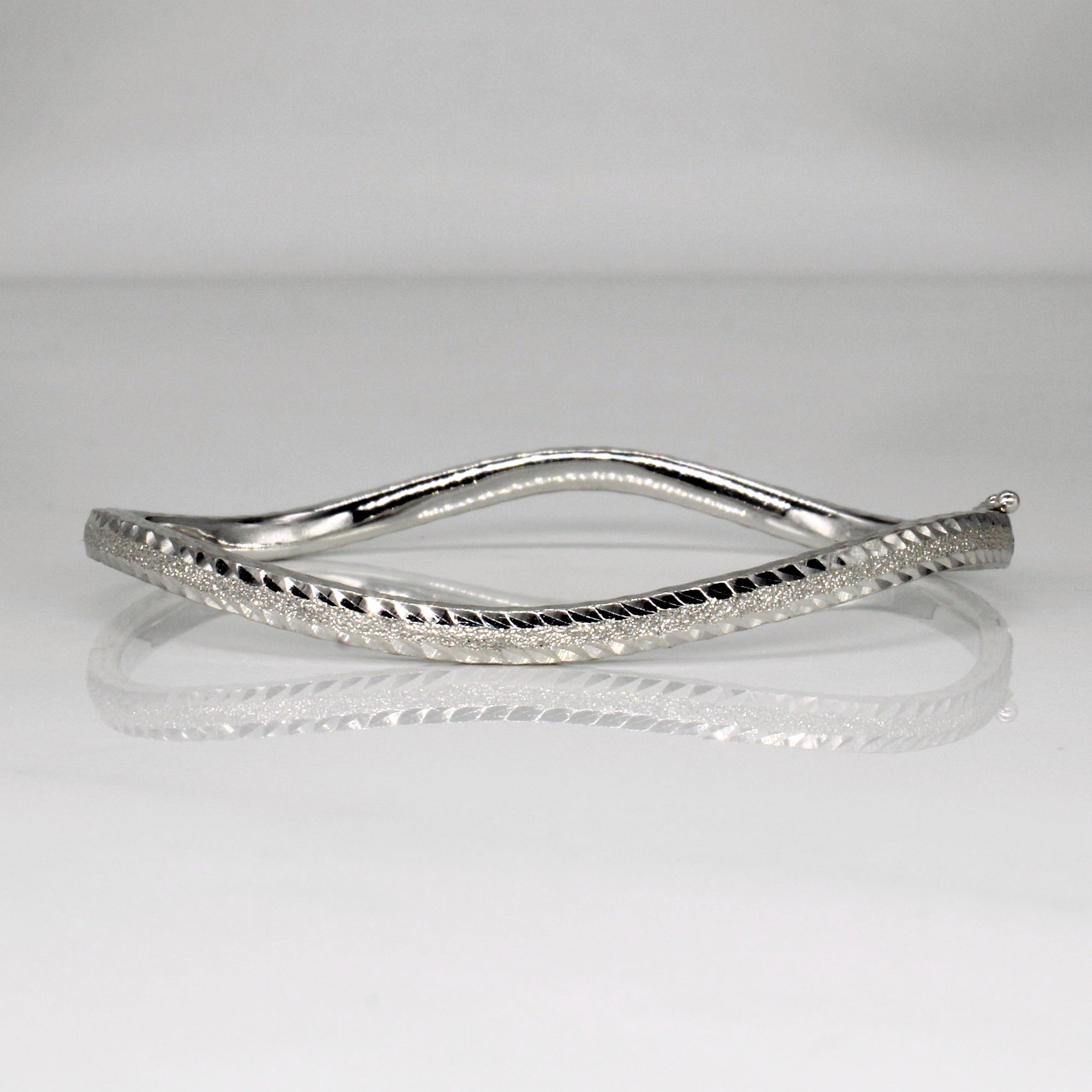 Platinum Wave Bracelet | 6.5