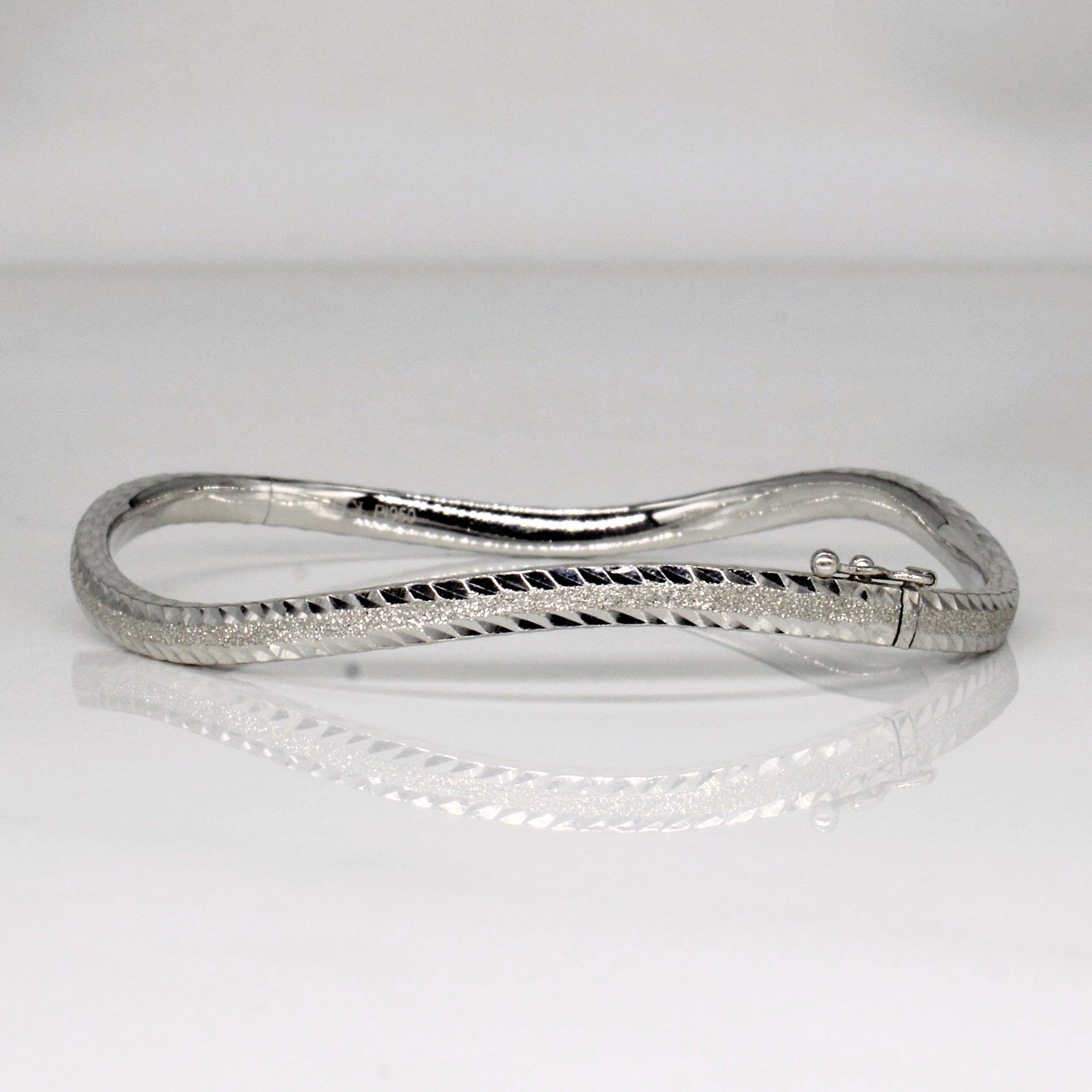 Platinum Wave Bracelet | 6.5