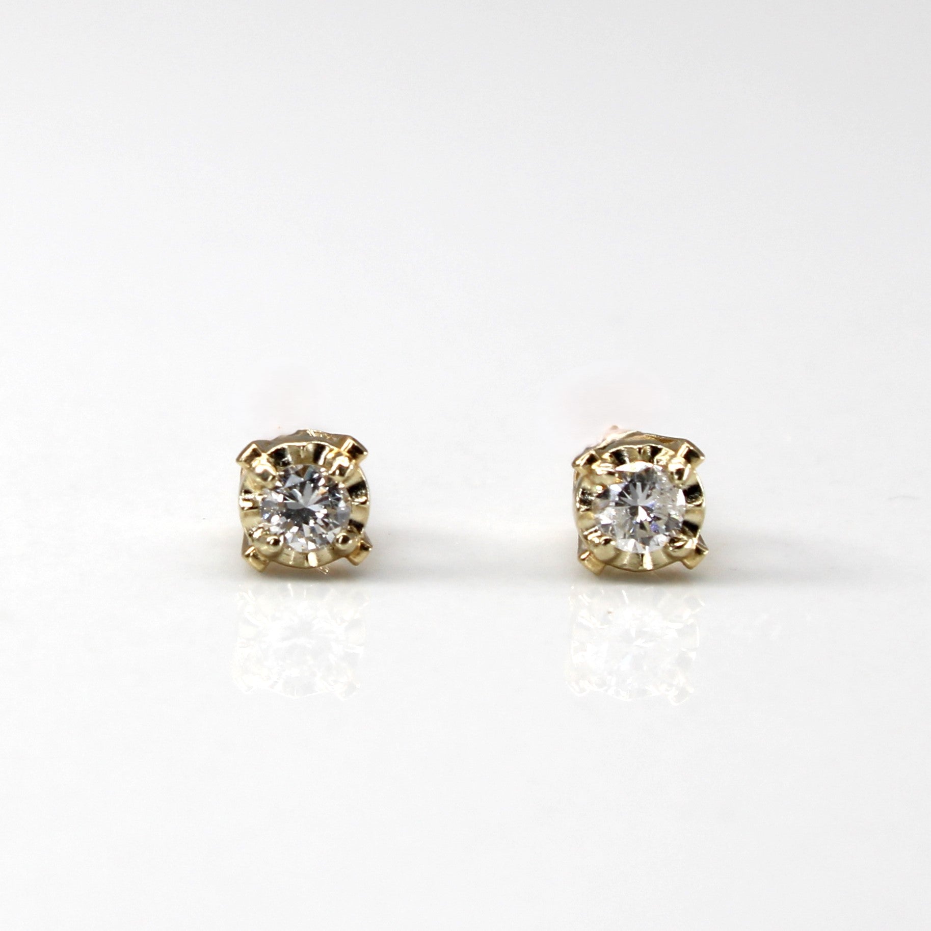 Diamond Stud Earrings | 0.12ctw |