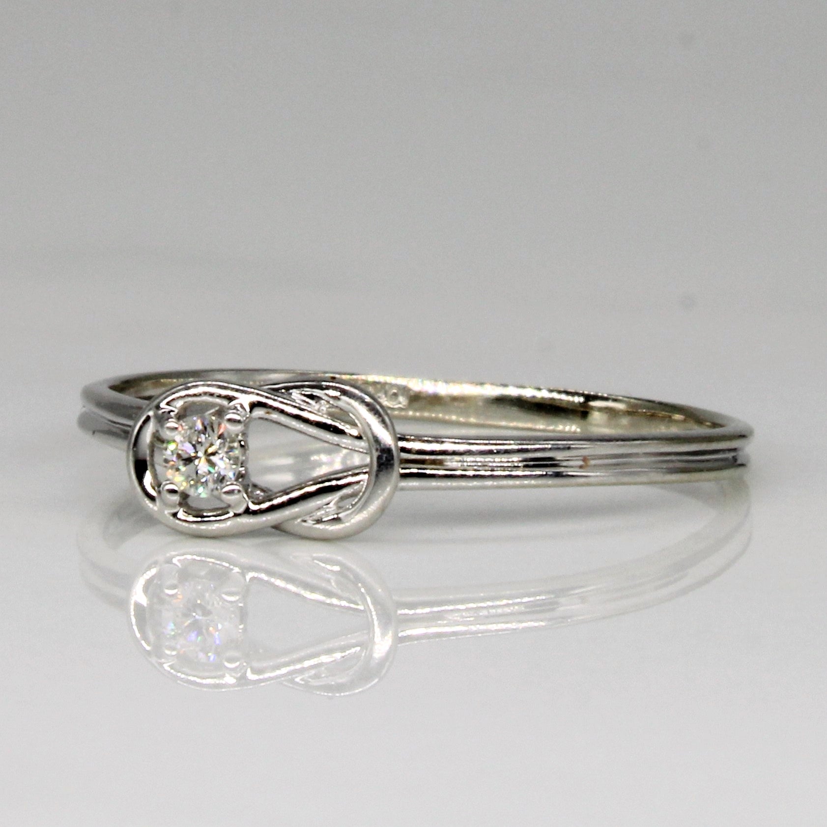 Diamond Knot Ring | 0.05ct | SZ 8.25 |